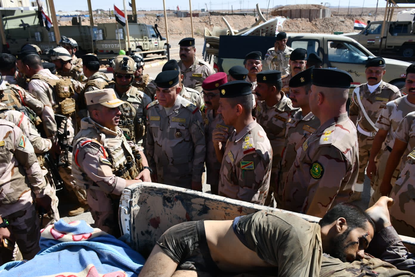 مقتل ارهابيين اثنين وتحرير مختطف في الانبار