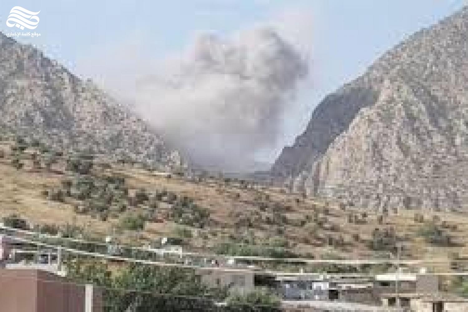 الطائرات المسيرة التركية تستهدف ناحية سيدكان في إقليم كردستان العراق