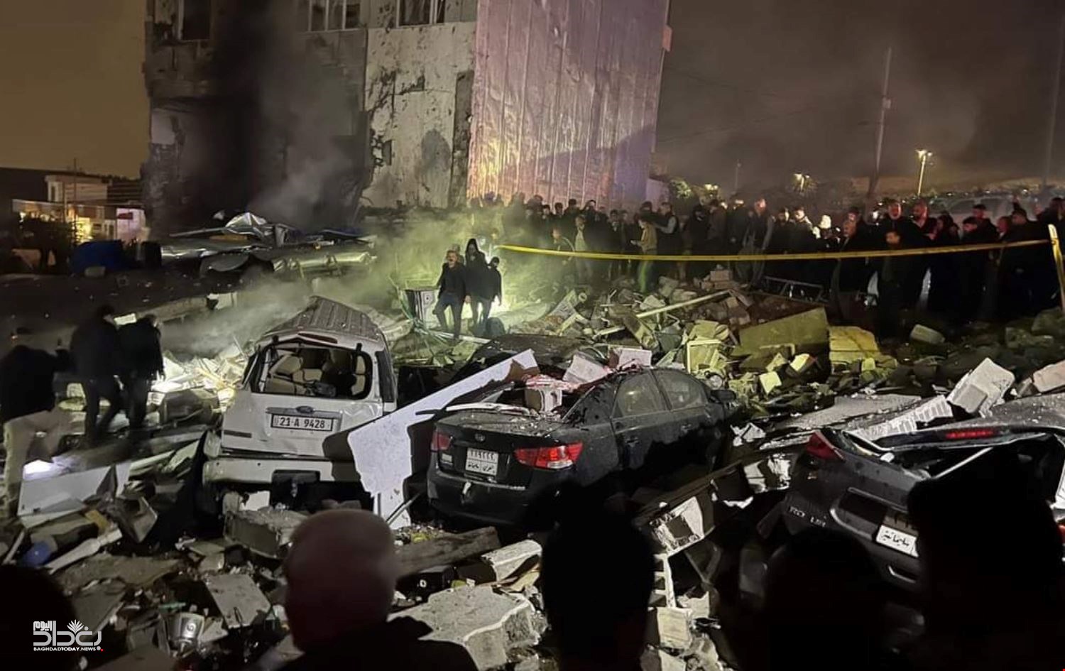 ارتفاع حصيلة انفجار الغاز الى 24 بين قتيل وجريح في السليمانية