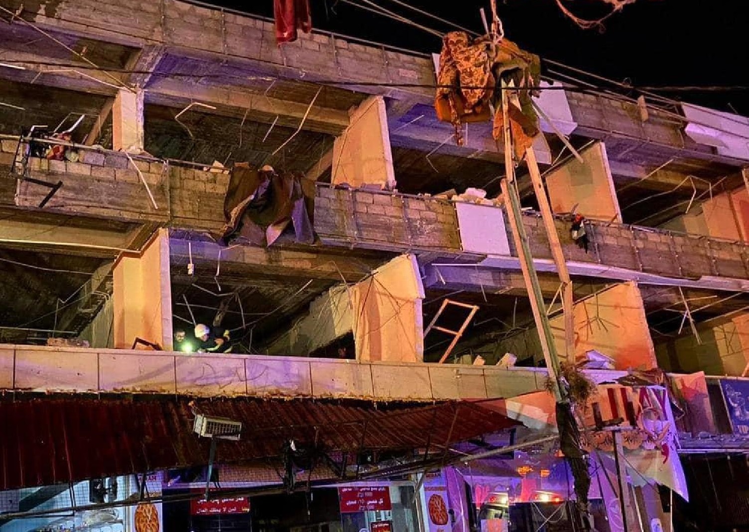 انفجار خزان غاز أعلى بناية يخلف 47 ضحية في محافظة دهوك