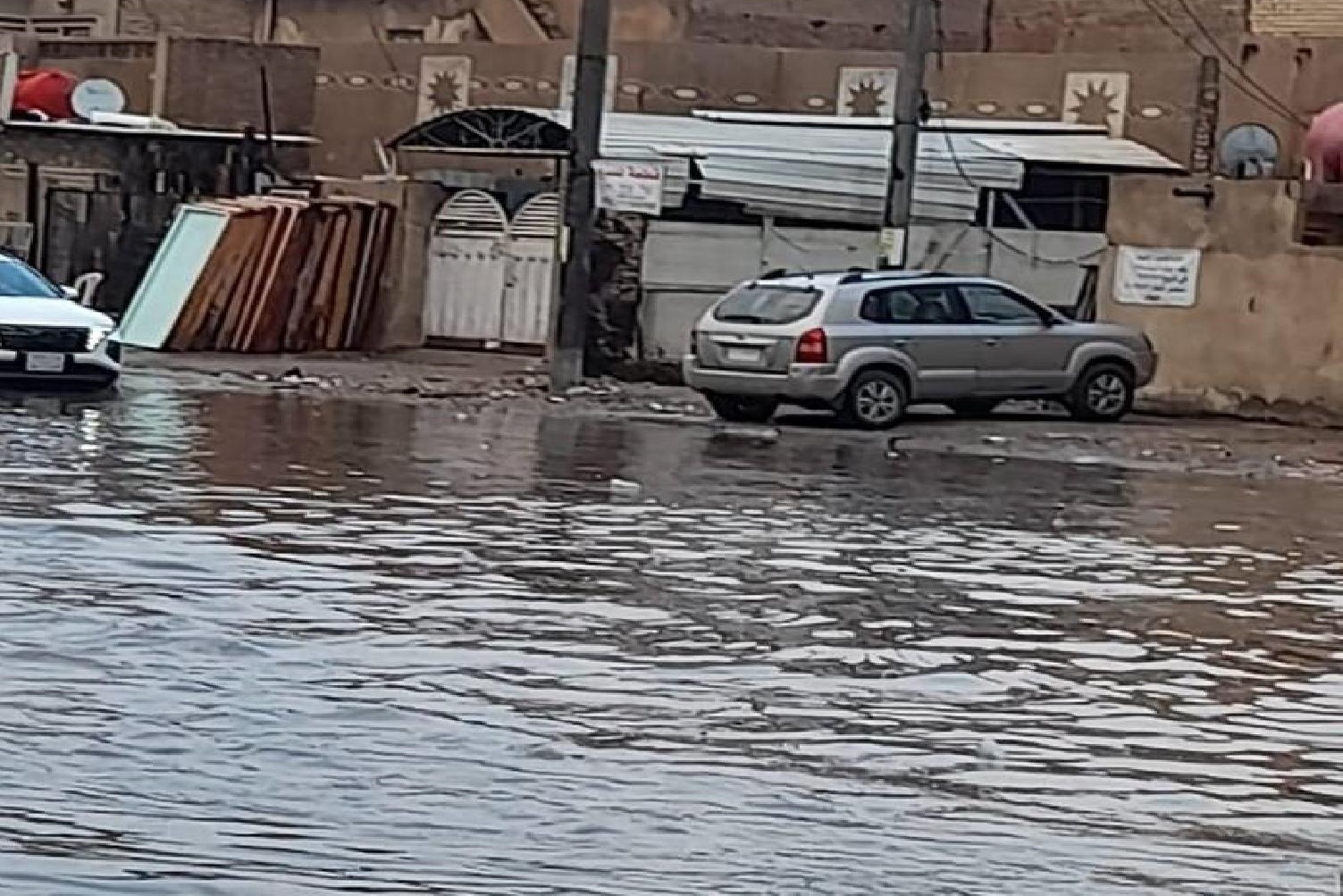 مليارات الاعمار لم تسعف اقضية ونواحي الانبار من الغرق