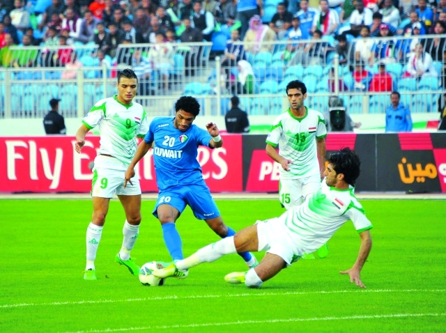 منتخبنا الوطني لكرة القدم يلاقي نظيره الكويتي في البصرة في الـ 30 من الشهر الجاري استعدادًا لخليجي 25