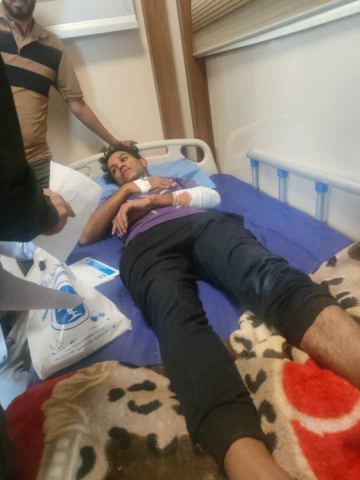 مستشفيات الناصرية تمتلئ بالجرحى  والمساجد تؤذن بالناس للتبرع بالدم