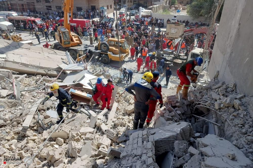 الدفاع المدني يحذر: ألفين بناية آيلة للسقوط في بغداد والمحافظات