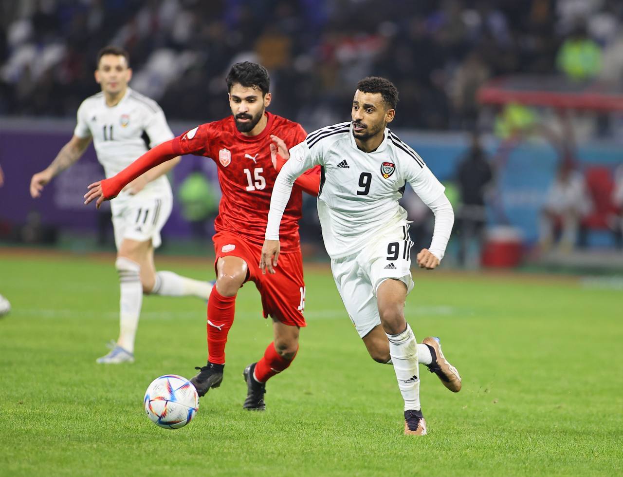 البحرين تتغلب على الامارات بهدفين مقابل هدف