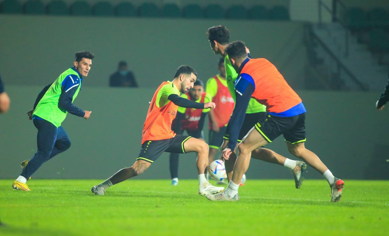منتخبنا الوطني يصعّد تدريباته تحضيراً لمواجهة عُمان في افتتاح خليجي 25
