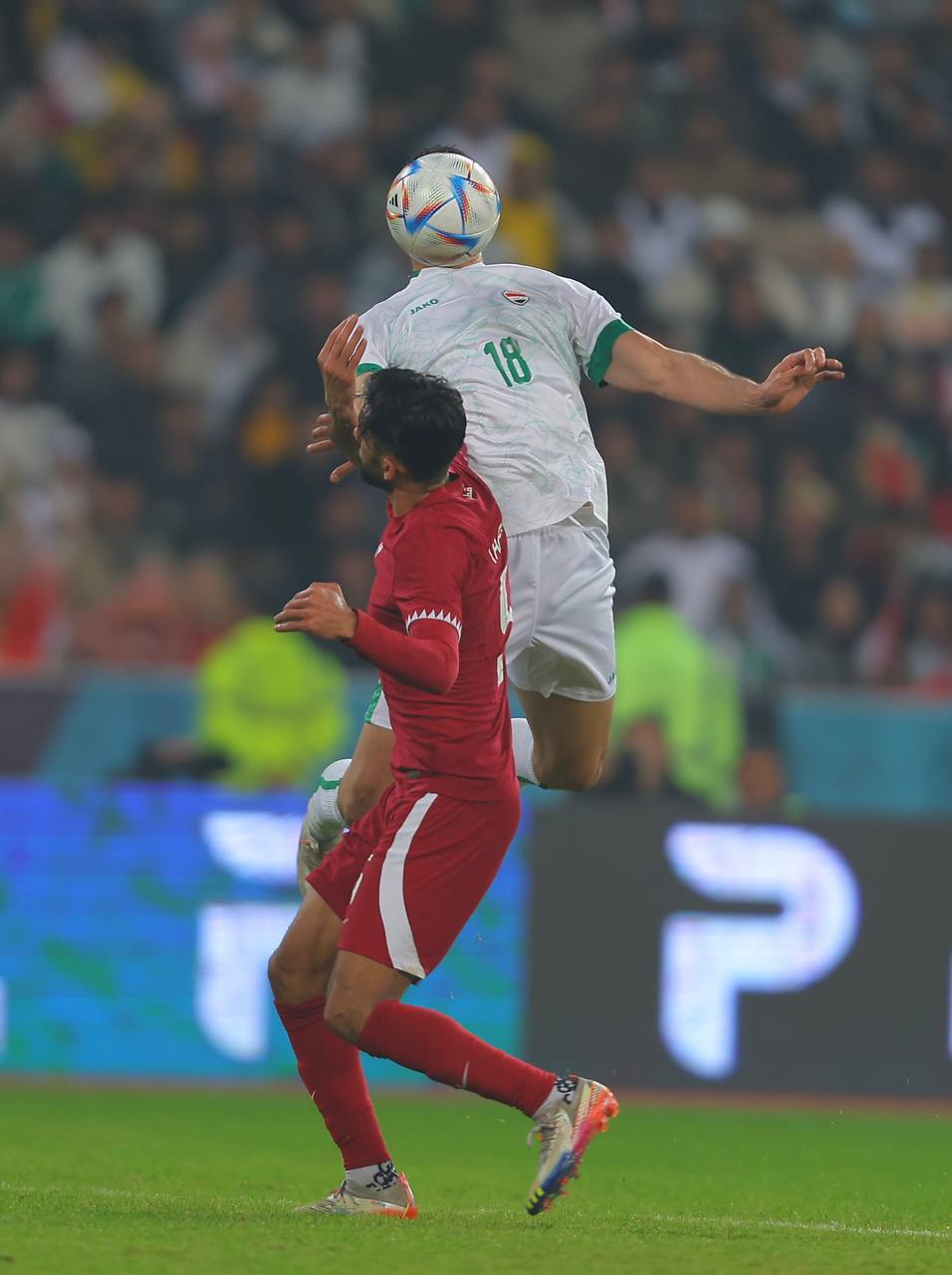 منتخبنا الوطني يتأهل الى المباراة النهائية لبطولة الخليج العربي  بفوزه على نظيره القطري 2 – 1