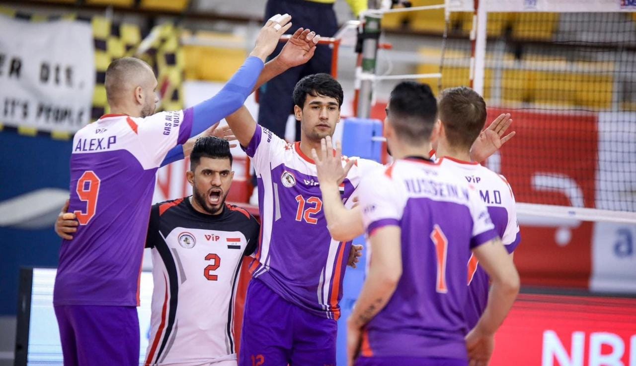 ممثل العراق فريق غاز الجنوب يحتل المركز السادس