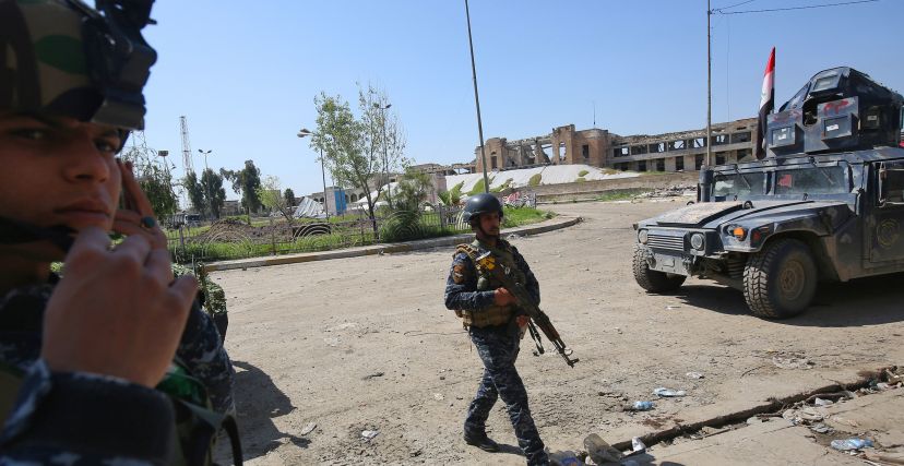 قطعة ارض استولت عليها كتائب حزب الله تتسبب باشتباكات مع الشرطة الاتحادية