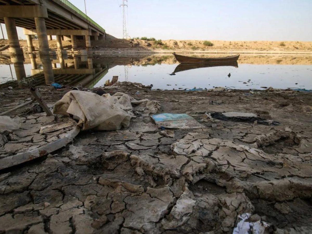 جفاف نهر الفرات اثر بشكل مباشر على سكان الانبار وقد يدفع المواطنين للنزوح