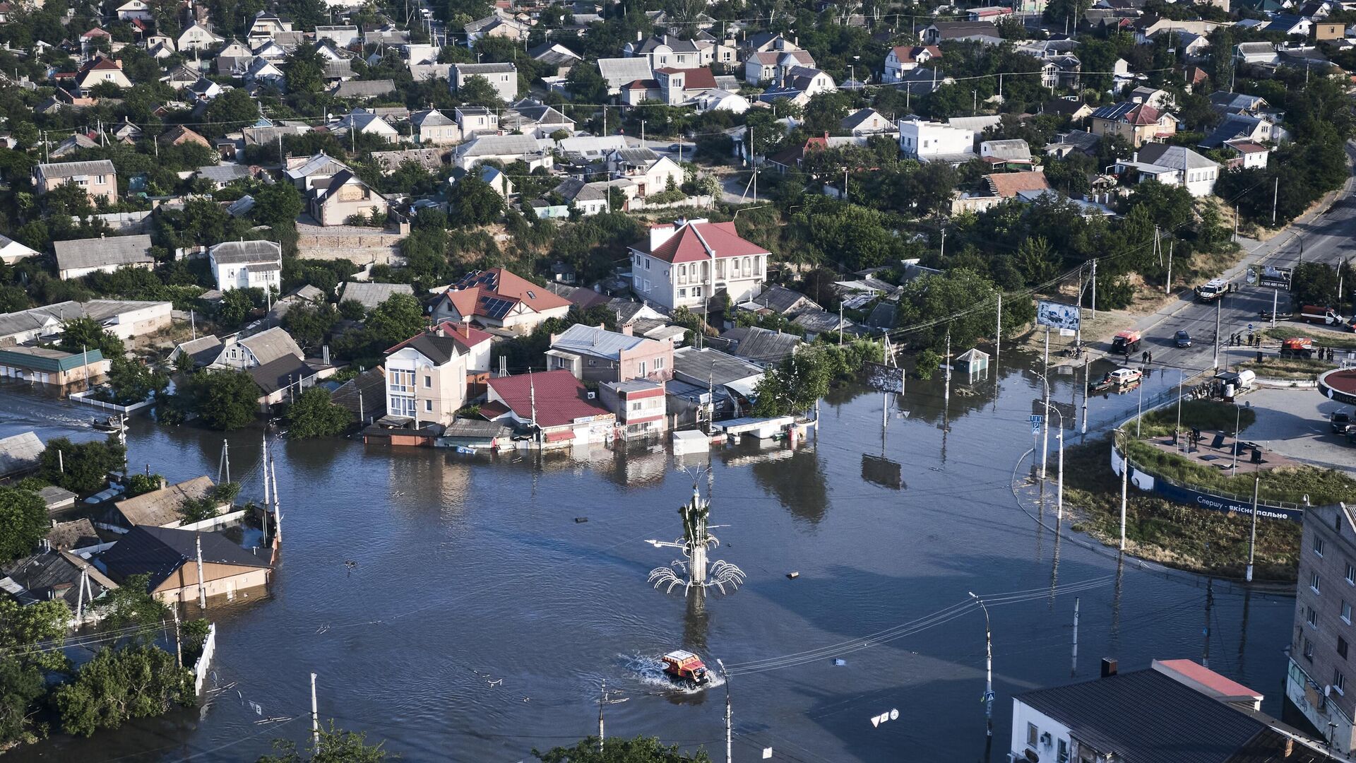 ارتفاع عدد ضحايا فيضانات نوفا كاخوفكا إلى 41 قتيلا
