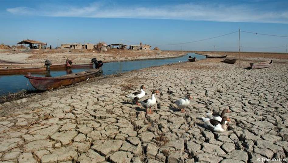 ظروف الجفاف تدفع أكثر من 62 ألف شخص الى النزوح داخل العراق