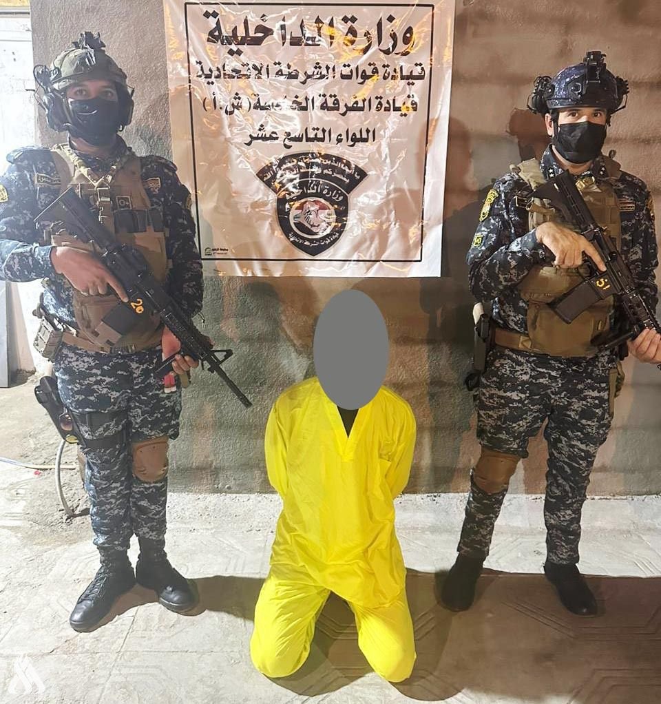 القوات الأمنية تطيح بأحد عناصر داعش الإرهابي في بغداد