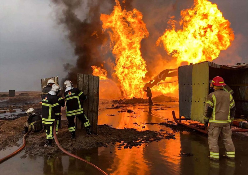 رسائل الحرائق وعلاقتها بالفساد.. النيران تشتعل داخل مقر الجريمة المنظمة في جانب الكرخ