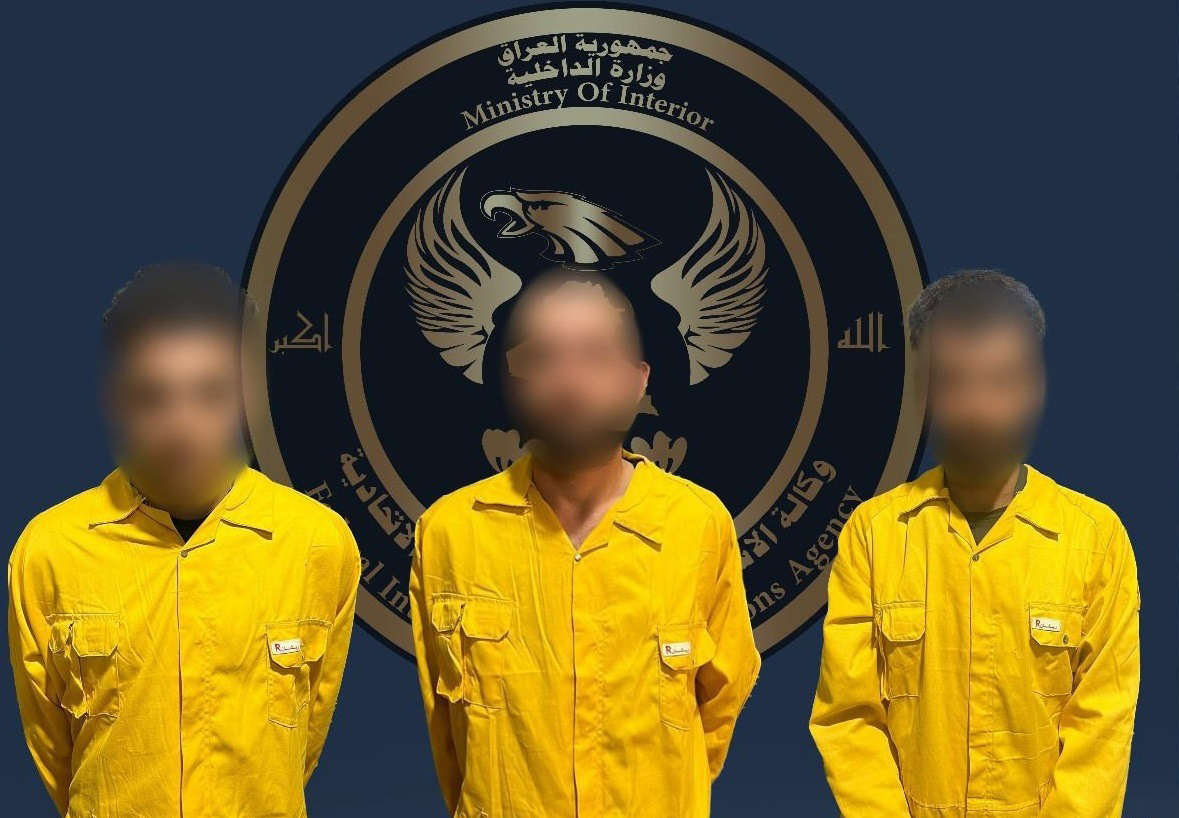 الاعلام الامني تعلن القبض على 3 ارهابيين في كركوك