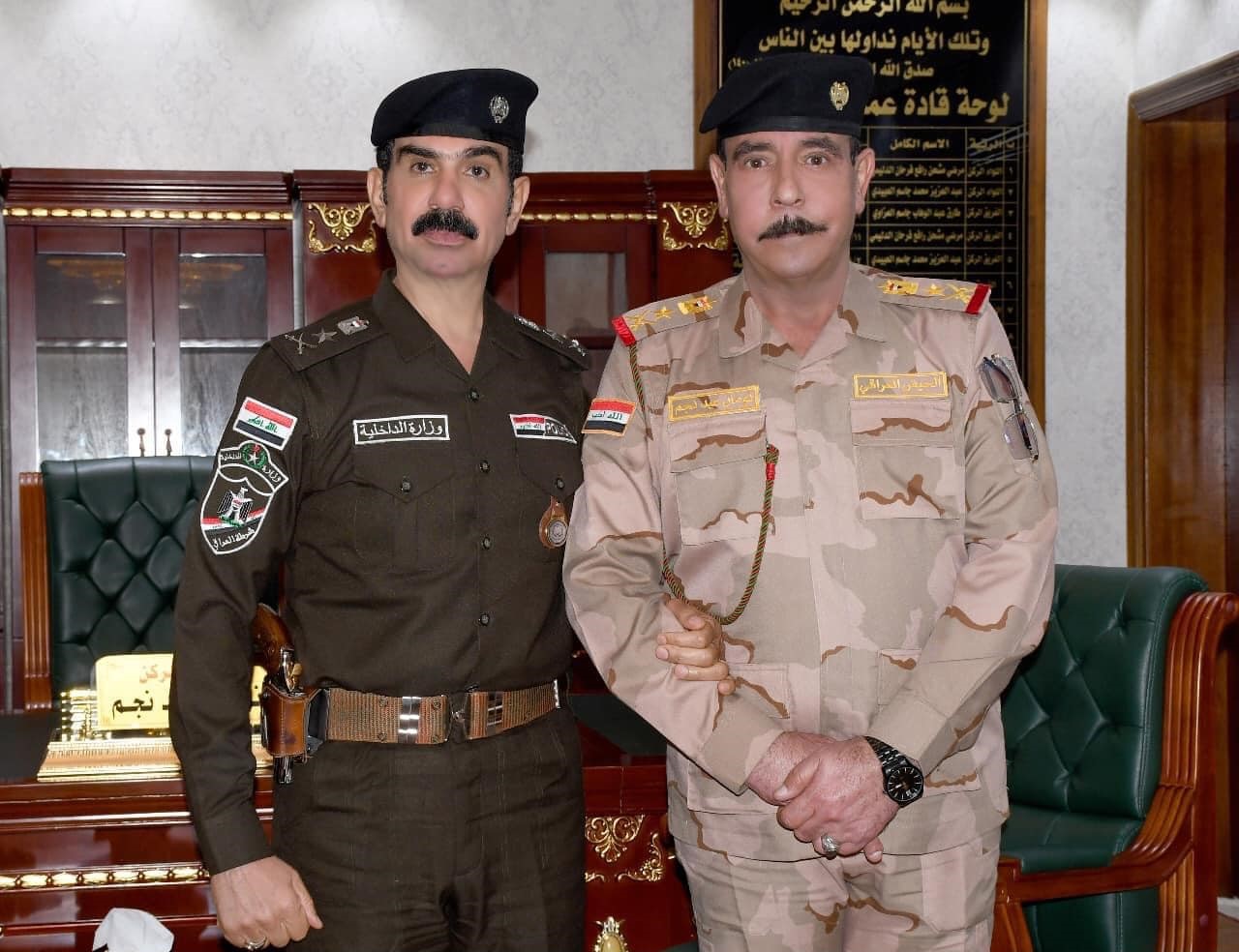 عمليات الانبار: لم يصدر امر بإقالة قائد شرطة الانبار هادي رزيج لغاية الان