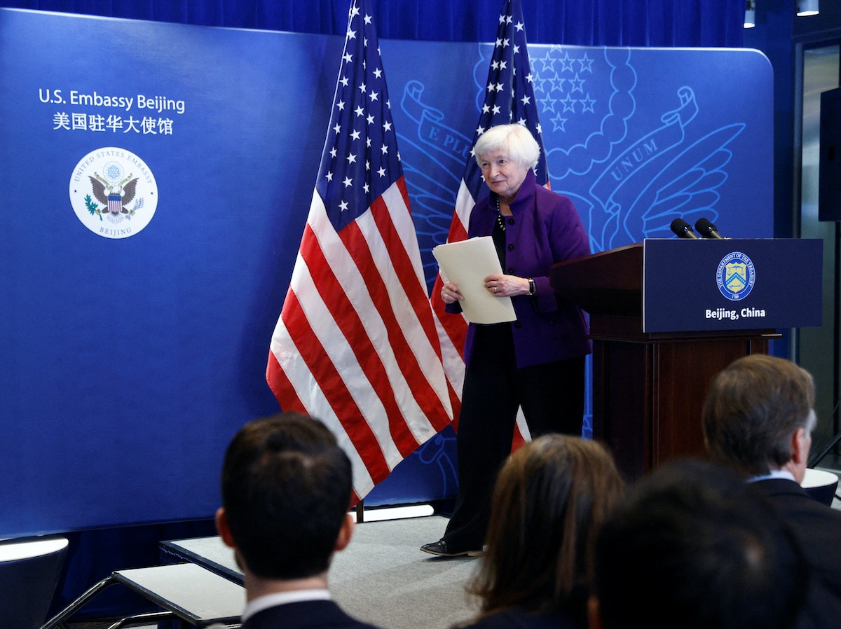 وزيرة الخزانة الأميركية: محادثاتي في الصين مثمرة.. ونعمل على تعميق الاتصالات