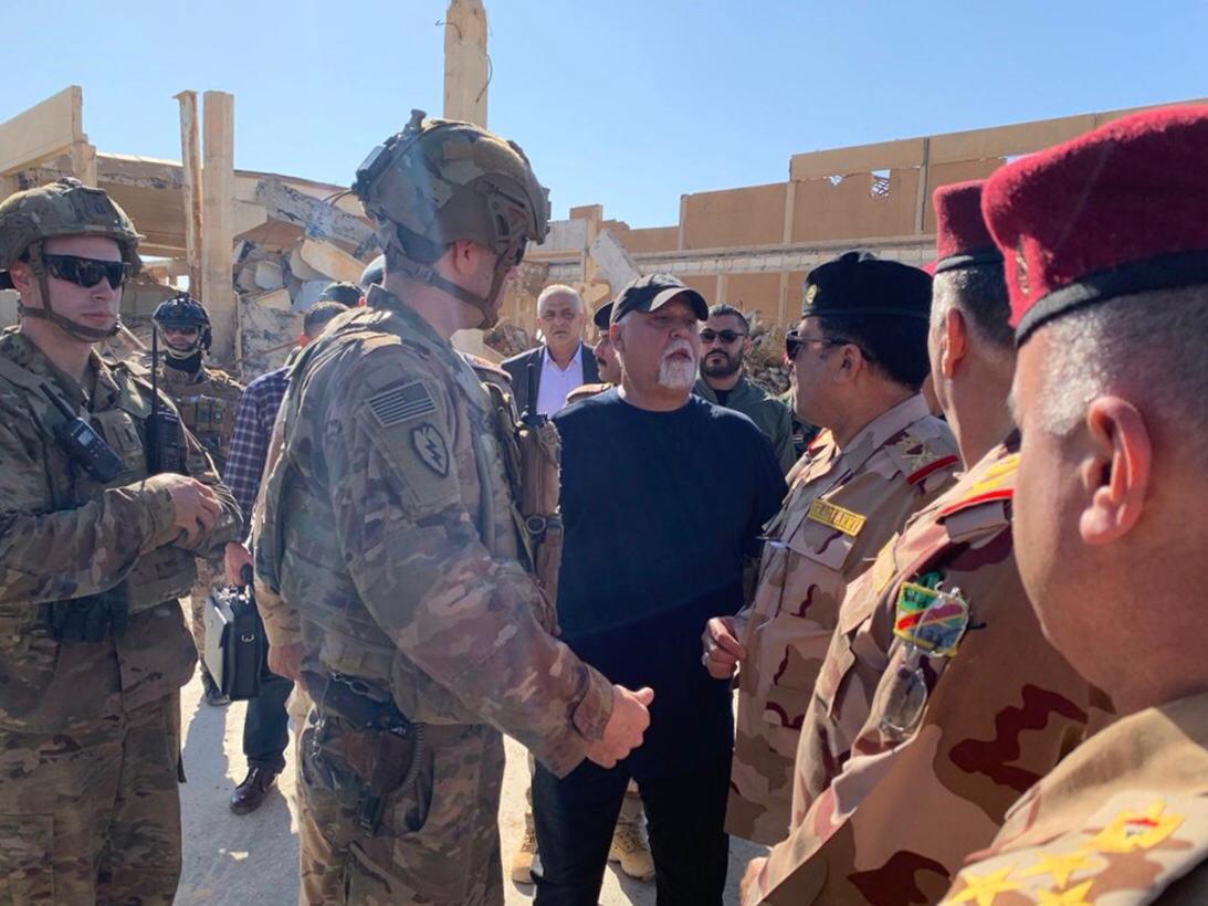 الإطار: إعادة انتشار القوات الامريكية في مناطق خالية من داعش مثير للاستغراب