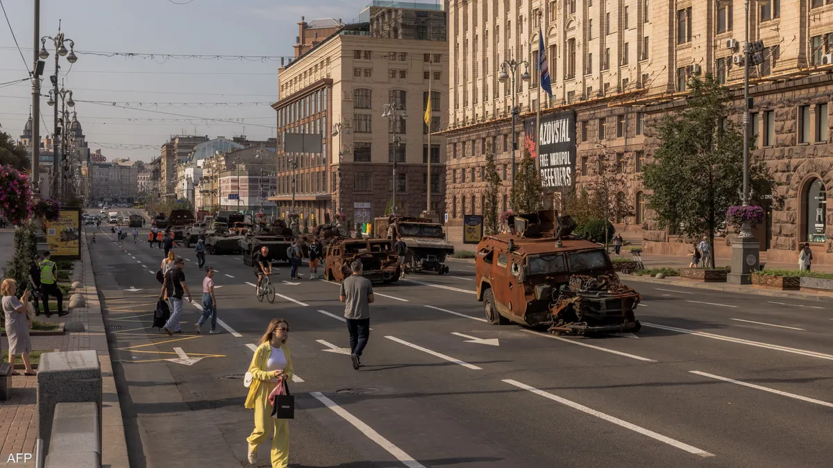 أوكرانيا ترد على معرض “خردة الناتو” بنفس الطريقة