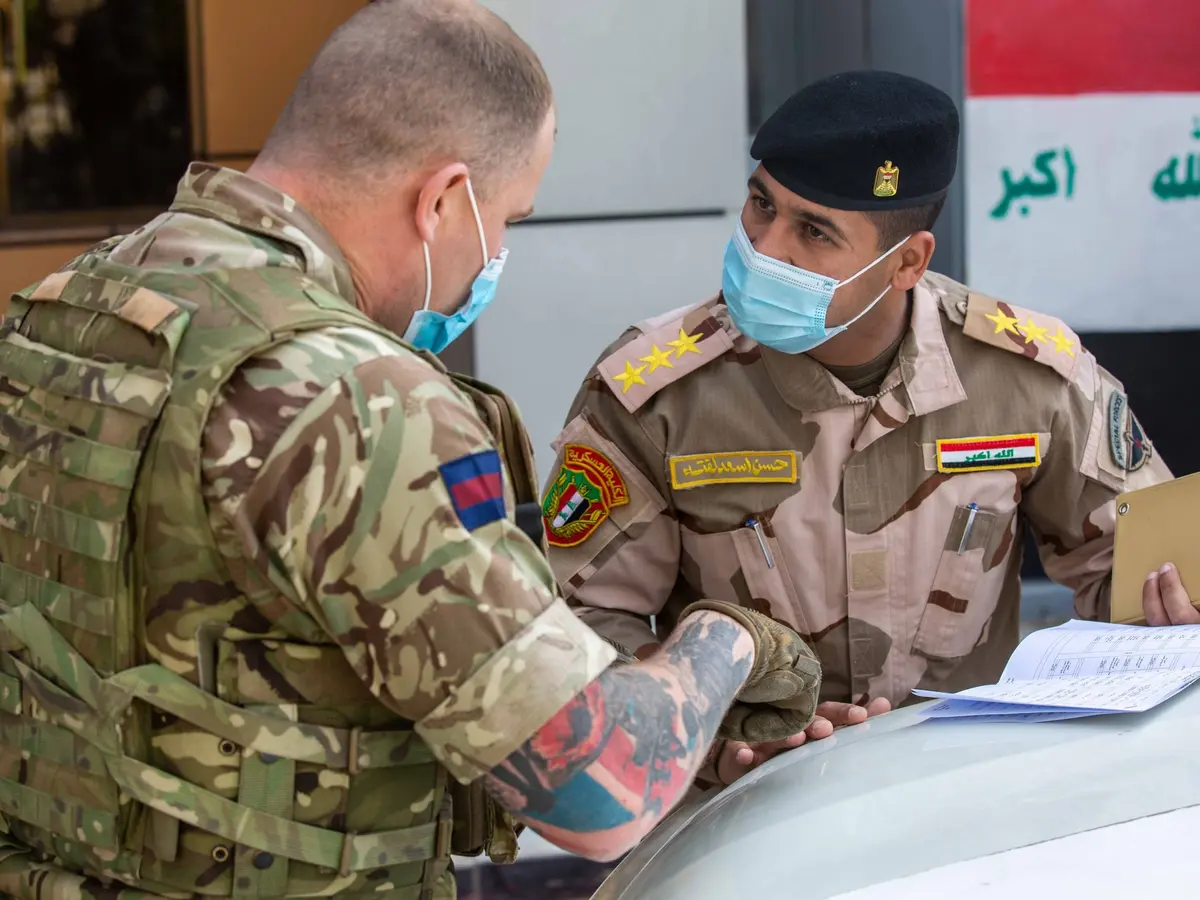 العمليات المشتركة الانباء التي تحدثت عن دخول قوات أمريكية جديدة غير صحيحة