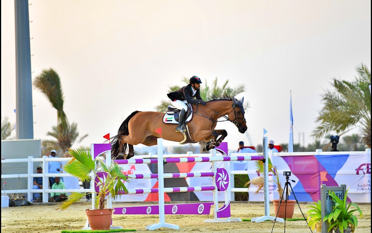  العراق يحقق المركز الأول في قفز الحواجز لفئة  ١٢٠ – ١٢٥ سم