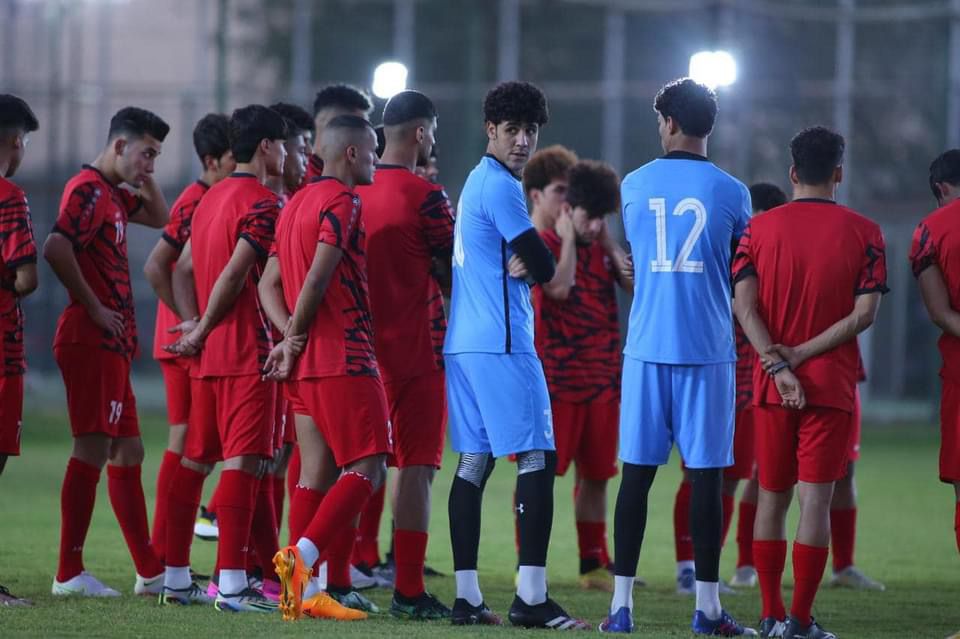 منتخبنا الأولمبي يكمل استعداداته لملاقاة نظيره السوداني الاثنين في البصرة