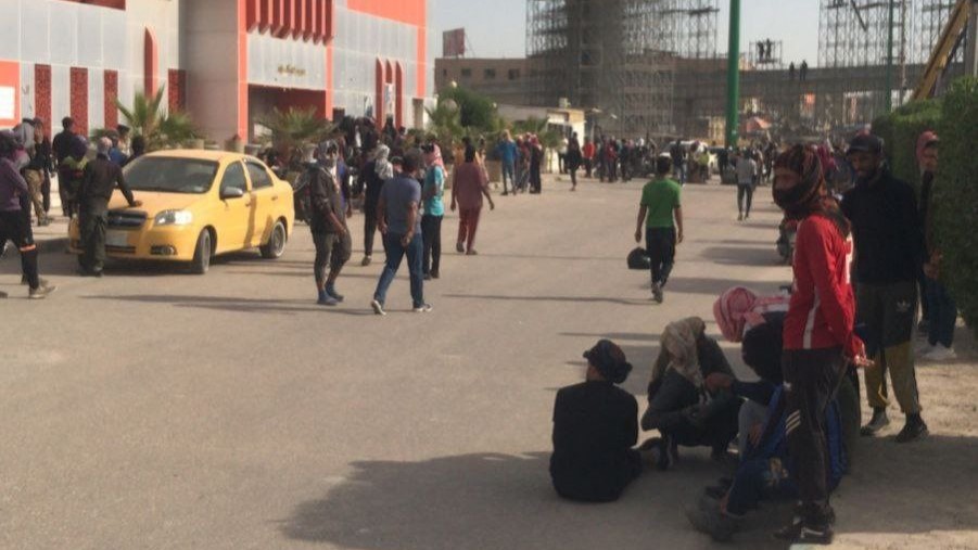 إضراب عمال النظافة في الفاو يدخل يومه الخامس على التوالي