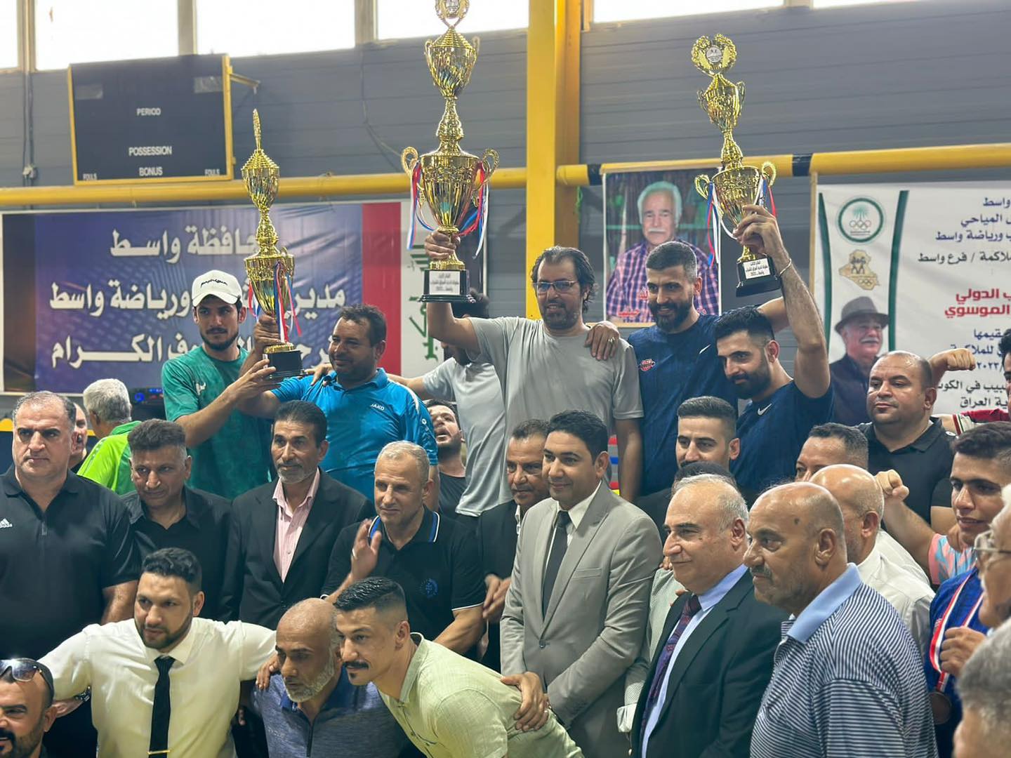 فريق نادي الاتصالات أولا متقدما على دجلة و جالنجر