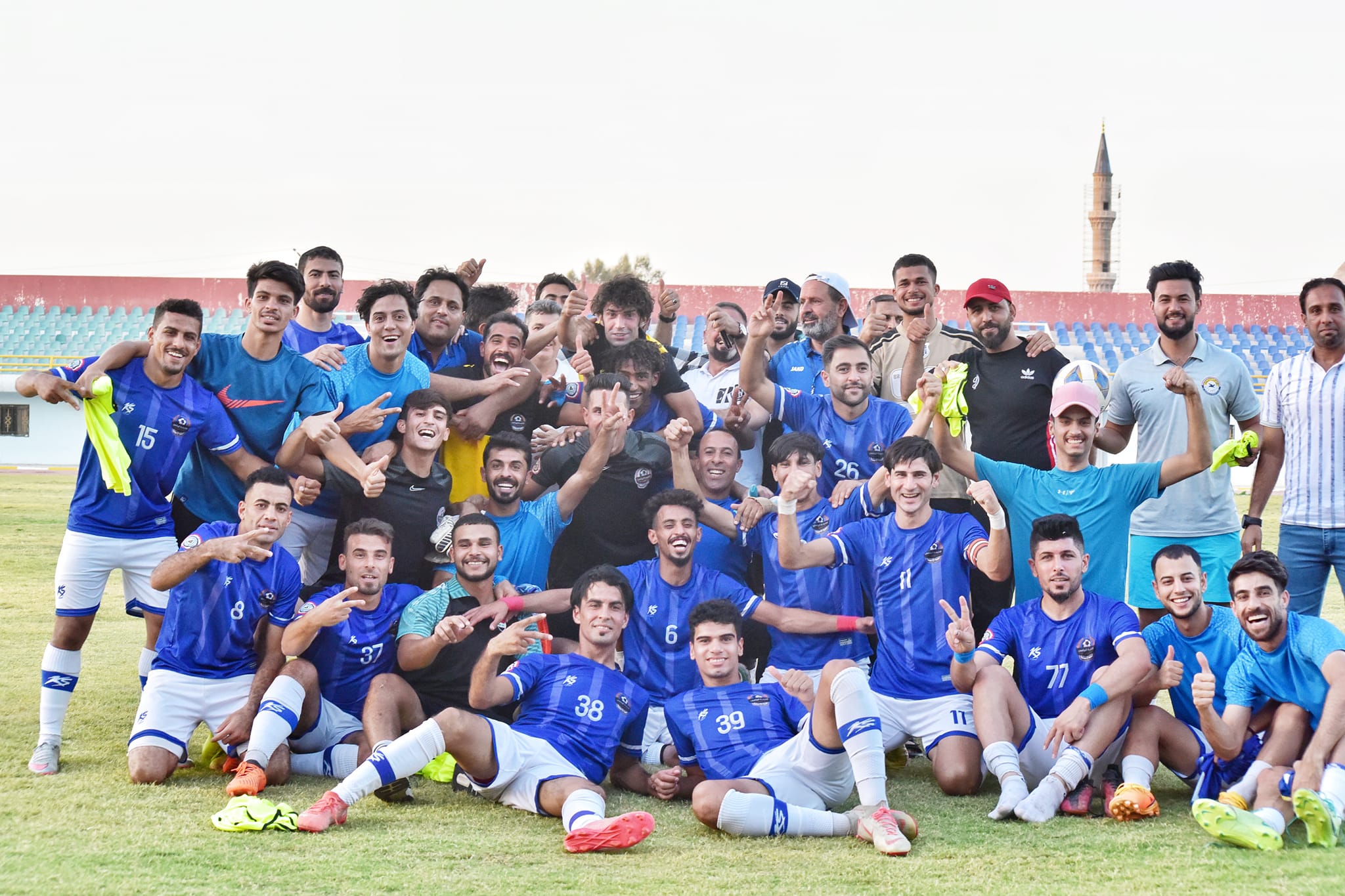 فريق نادي الكرمة يتوج بلقب البطولة على حساب غاز الشمال