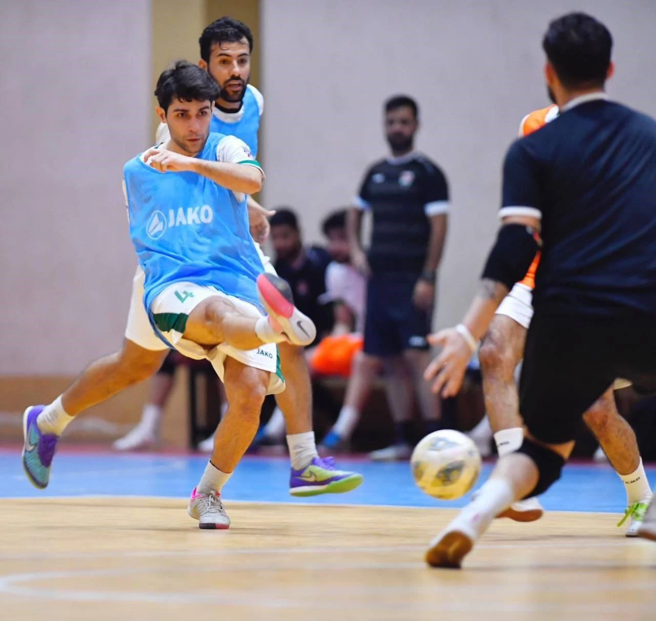 استعدادا للتصفيات الآسيوية وطني كرة الصالات يعسكر في السليمانية