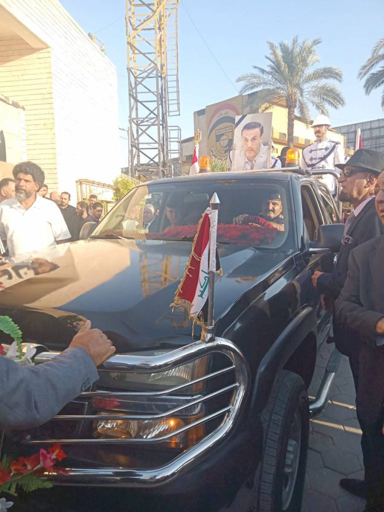 حشد كبير من الرياضيين يشيعون الدولي شرار حيدر (رحمه الله)