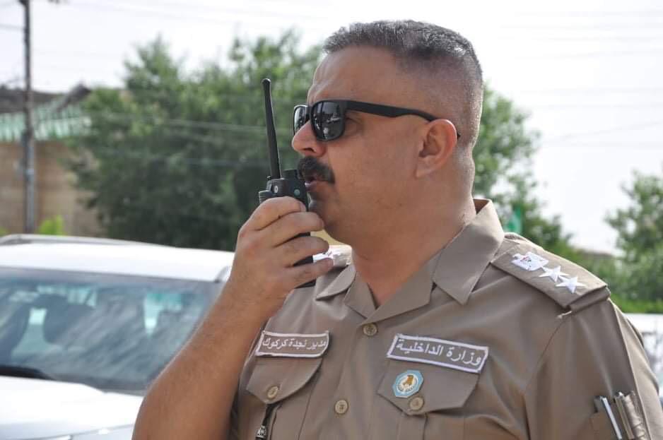 إصابة قائد نجدة كركوك وعدد من المنتسبين بأطلاق نار في المحافظة