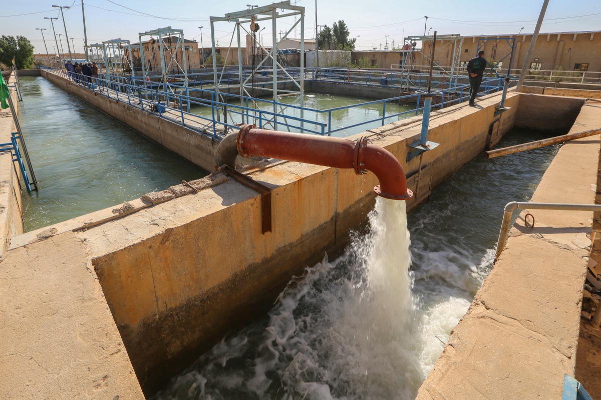 مشاريع المياه في البصرة لم يتم فتحها وتجديدها منذ زمن طويل