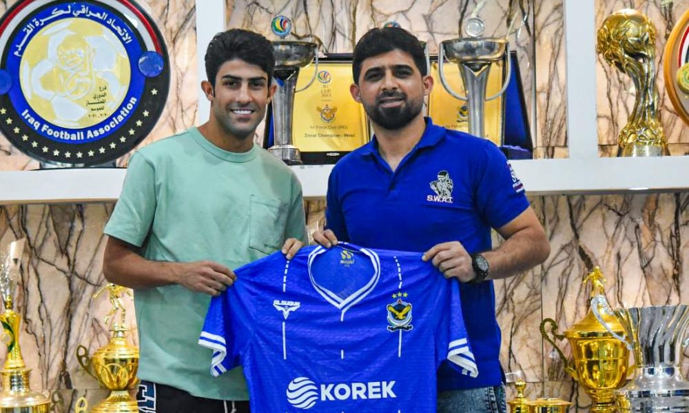 حسين جبار يعود الى القوة الجوية ويوقع معه لموسم واحد