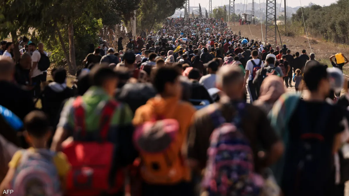 وزير إسرائيلي يصف نزوح سكان القطاع بأنه “نكبة غزة”