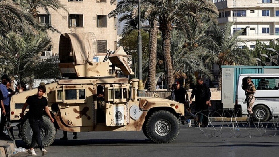 إطلاق نار في المنطقة الخضراء حول معالجة طائرة مسيرة