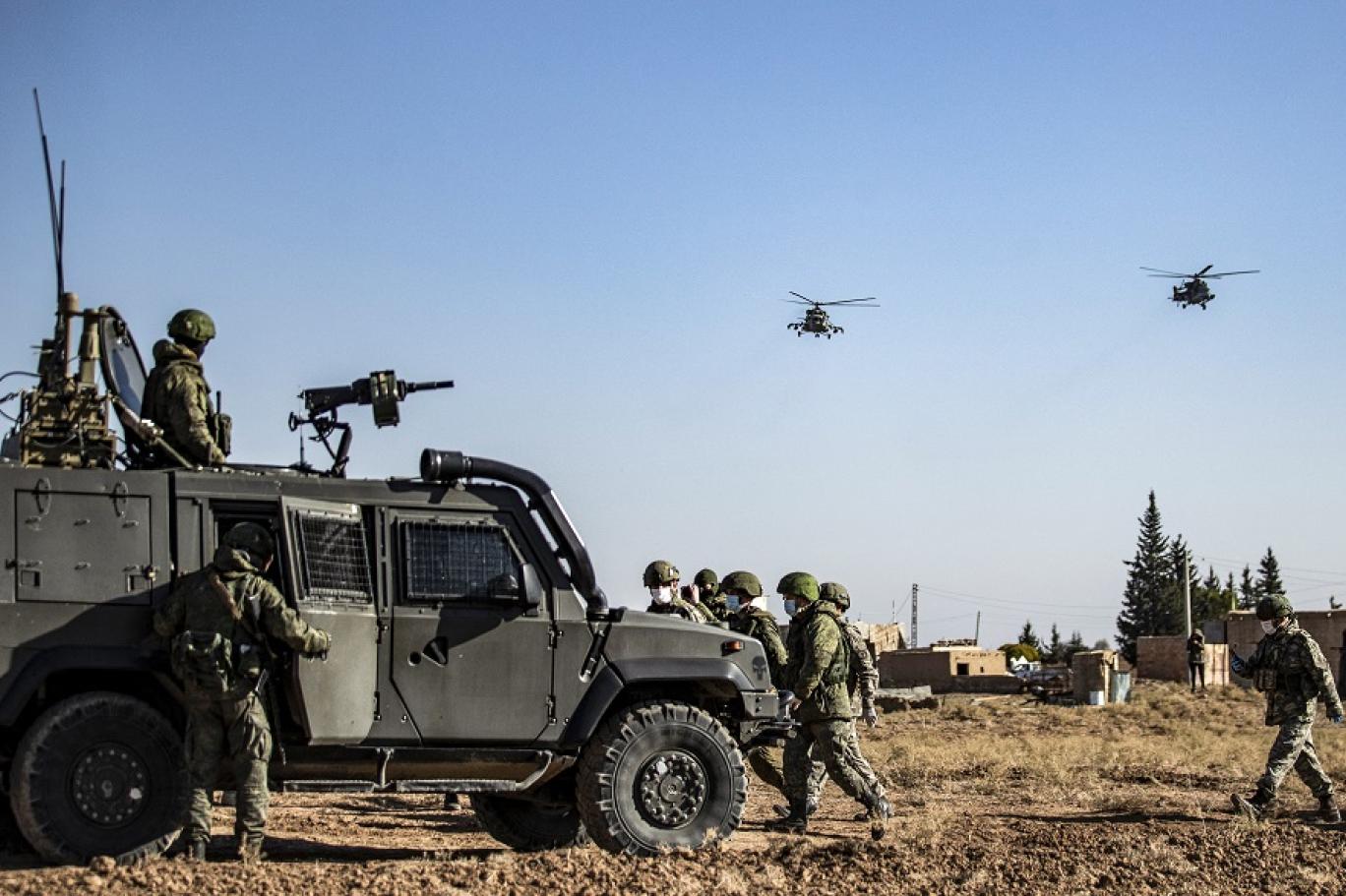 القوات الروسية  تقتل 34 مقاتلاً في محافظة إدلب السورية