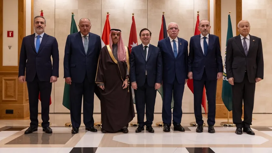 وزراء الخارجية العرب: لا بديل عن حل الدولتين.. وتهجير الفلسطينيين لن يتكرر