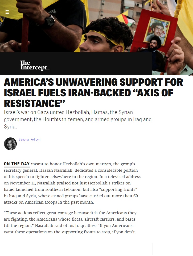 إنترسبت: فصائل المقاومة العراقية تتجنب التورط بصراع أكبر