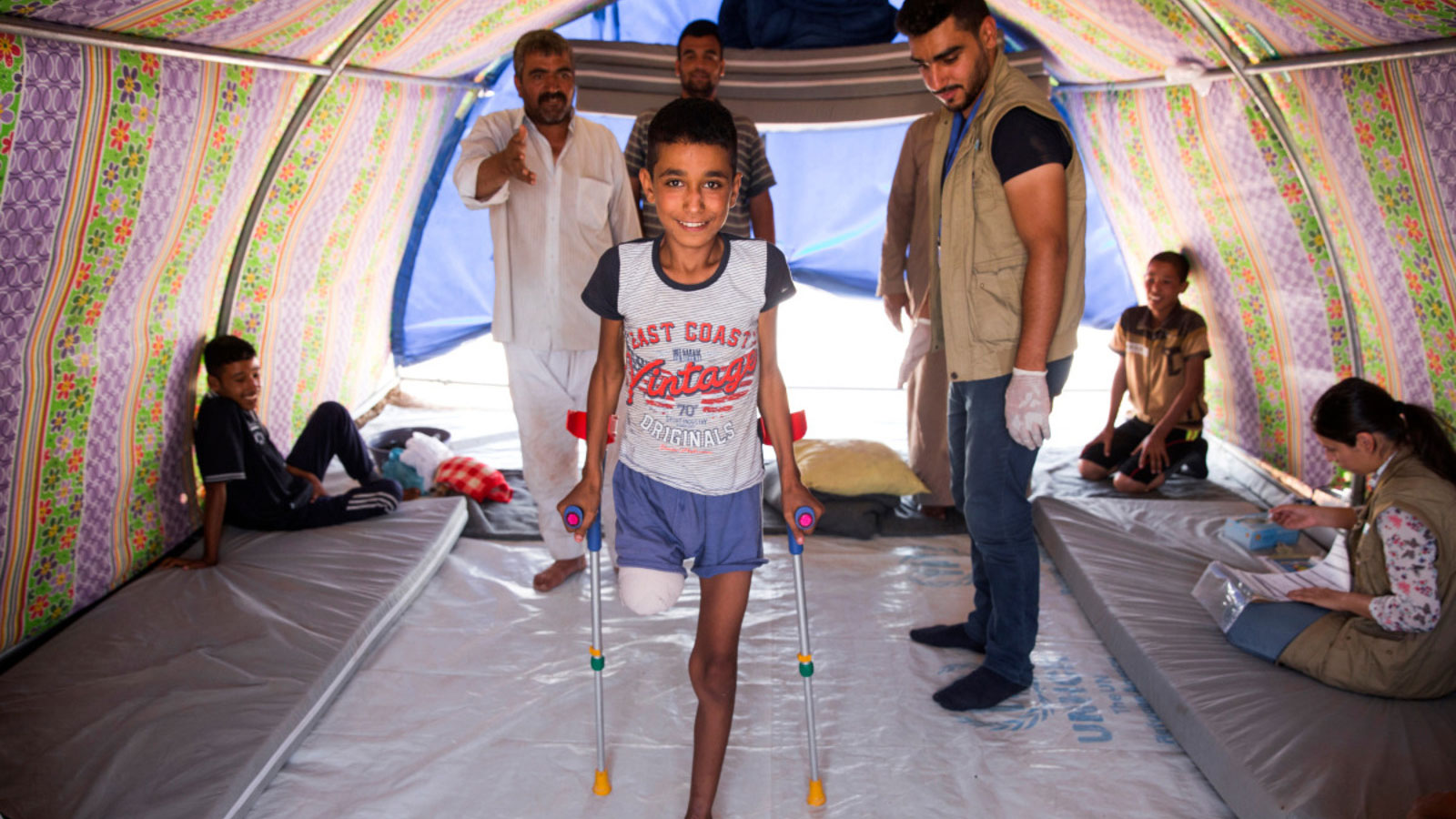 الأمم المتحدة: المصابين بإعاقة جراء المخلفات الحربية 80% منهم أطفال