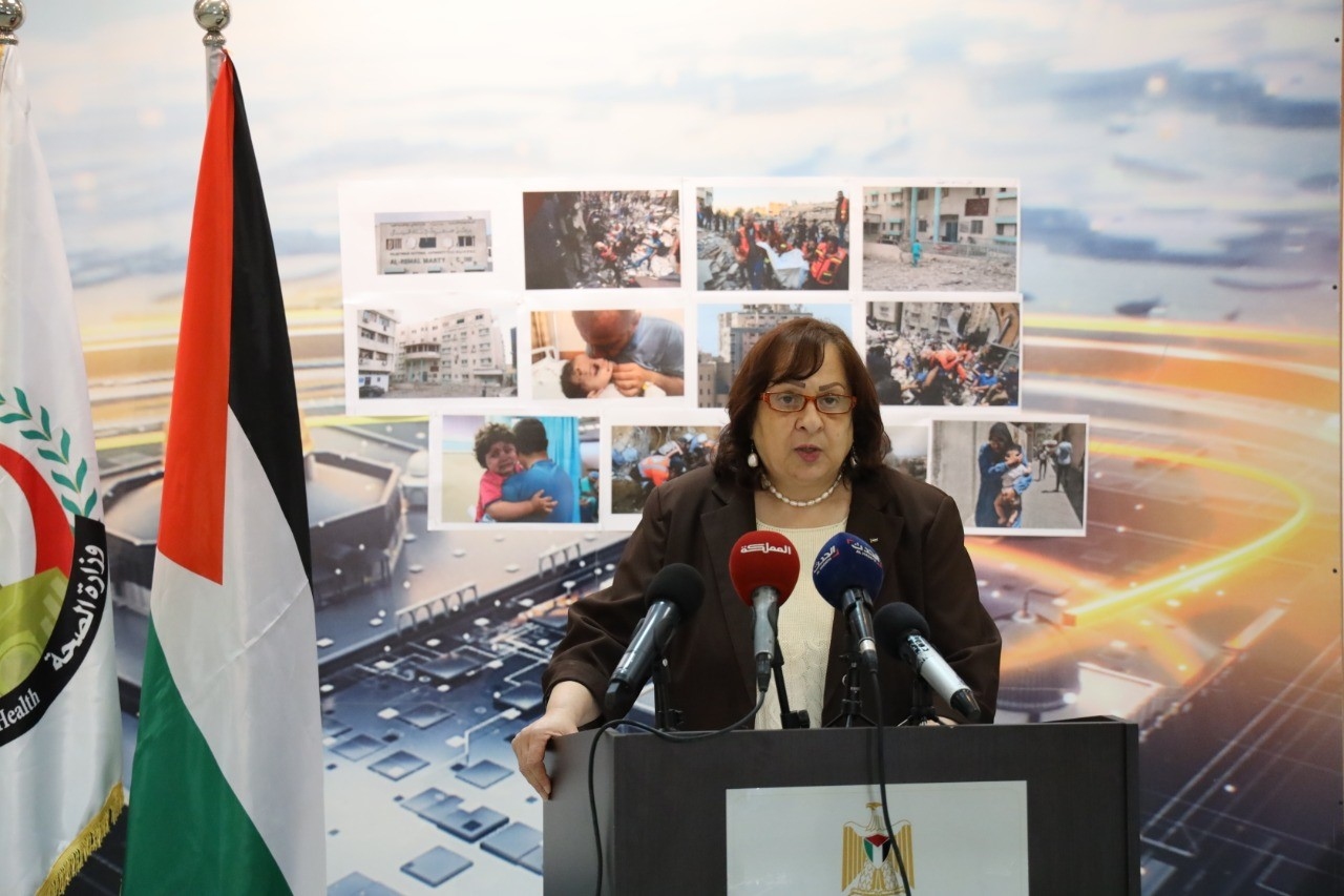 وزيرة الصحة الفلسطينية: ارتفاع عدد الضحايا في غزة إلى 16 ألفاً والمصابين إلى 35 ألفاً