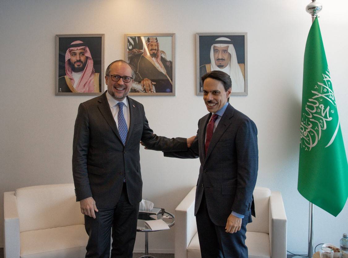 وزيرا خارجية السعودية والنمسا يبحثان تعزيز العلاقات