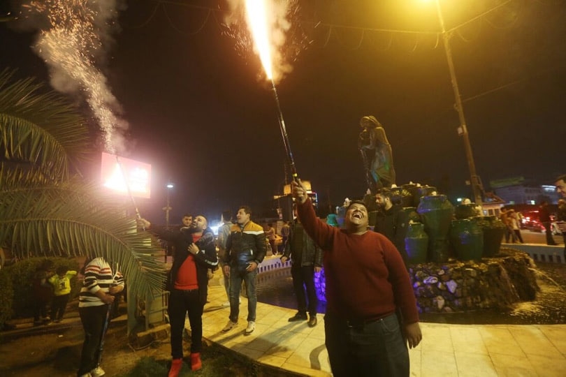 حالة وفاة و149 إصابة بالألعاب والعيارات النارية خلال احتفالات رأس السنة