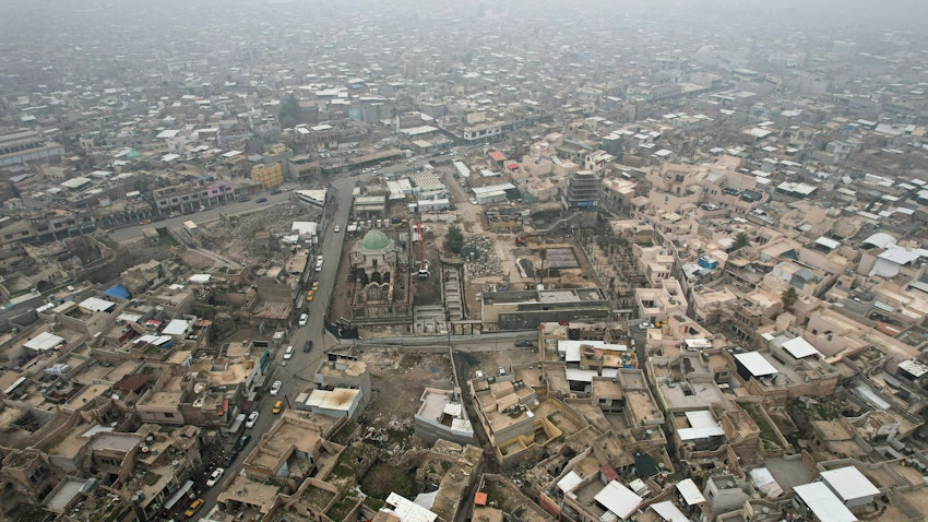 مواطنو جنوب الموصل يحتجون على التغييرات الديموغرافية