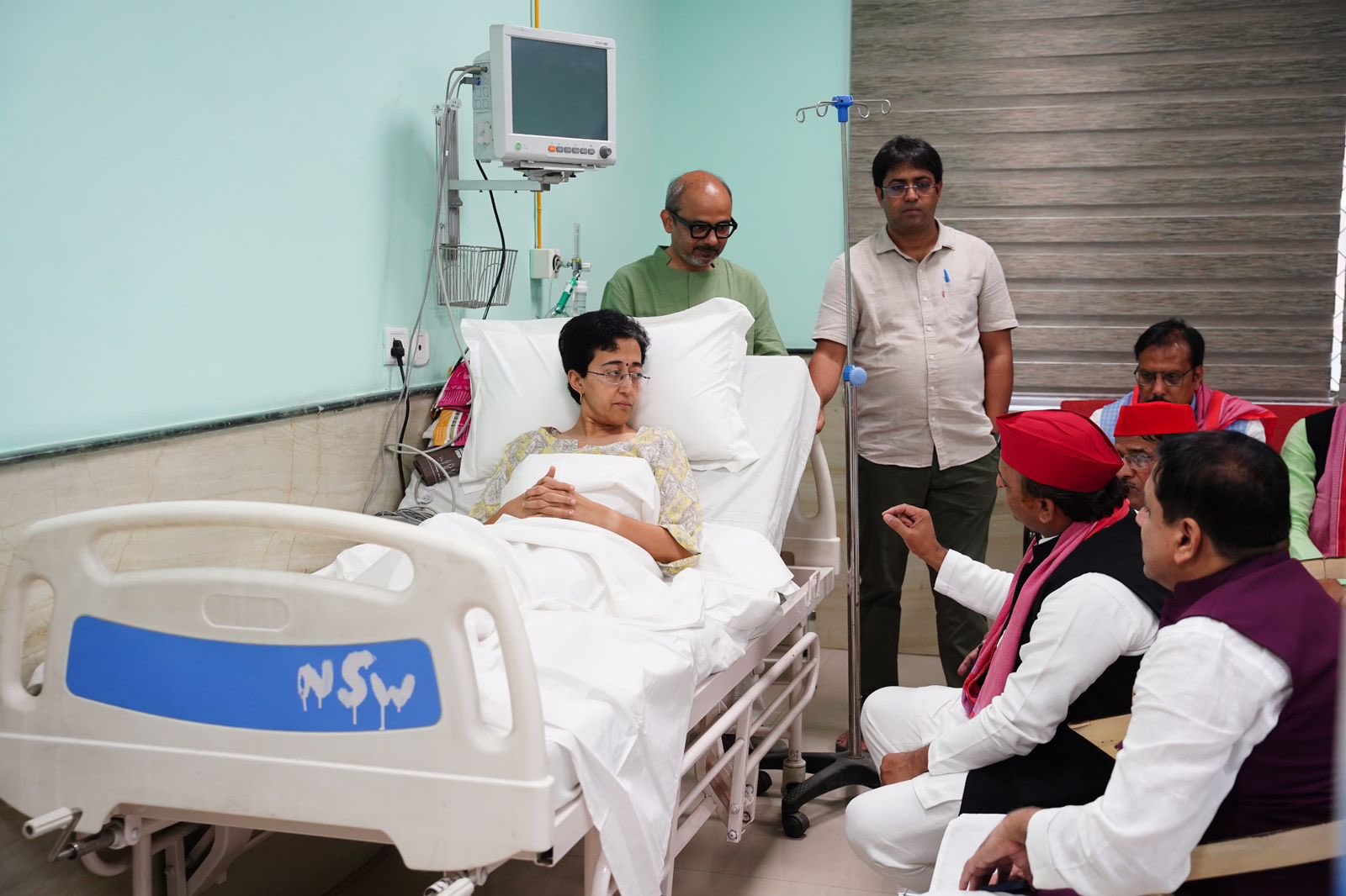 نقل وزيرة هندية للعناية المركزة بسبب إضرابها عن الطعام للمطالبة بإطلاق المياه لسكان مدينة دلهي