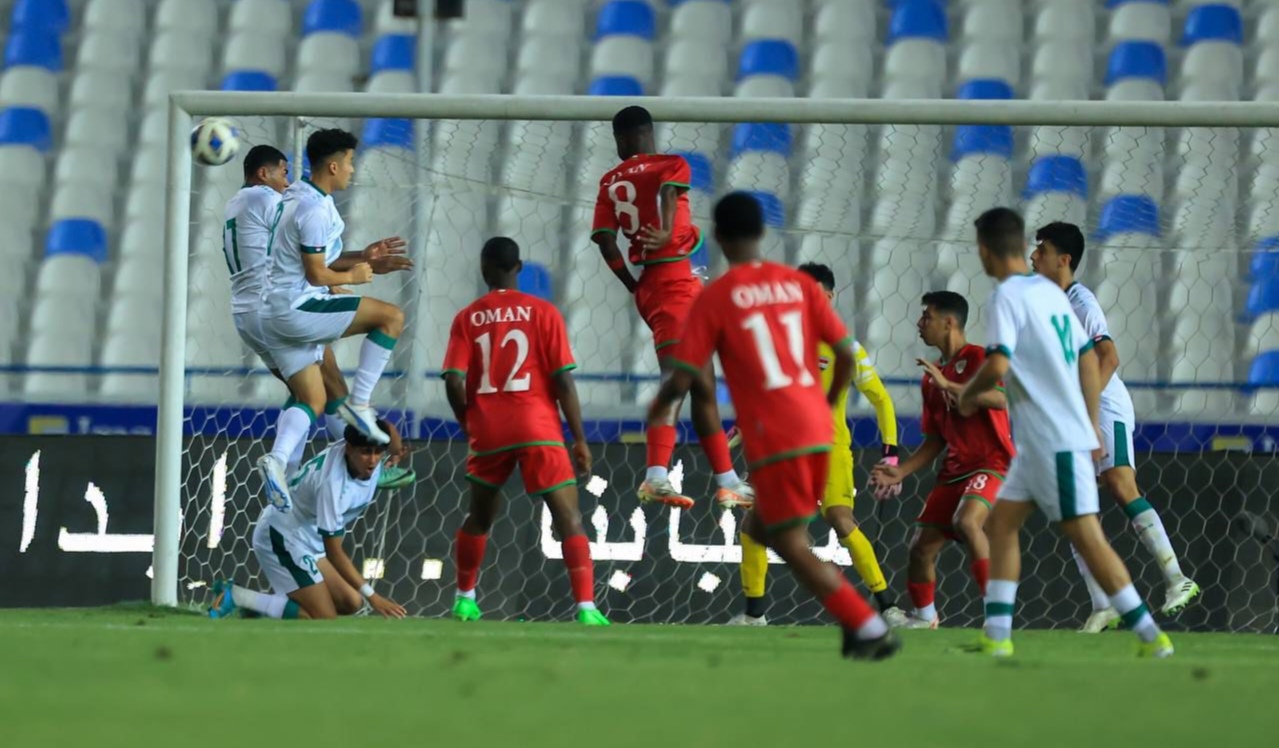 منتخب شباب العراق يخسر أمام نظيره العماني ودياً