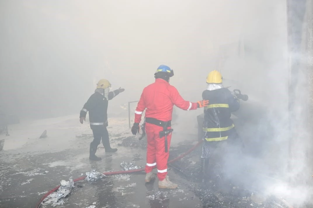 اندلاع حريق داخل محكمة استئناف الكرخ في بغداد