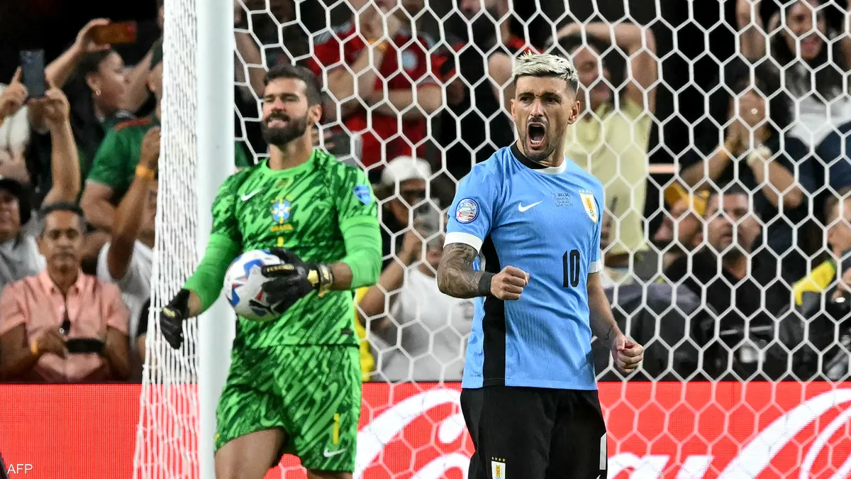 كوبا أميركا.. أوروغواي تطرد البرازيل وتلحق بكولومبيا والارجنتين وكندا الى مربع الذهب