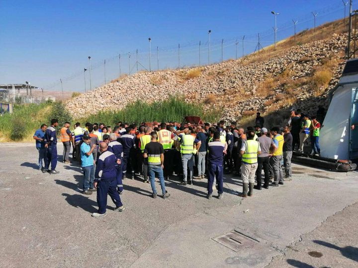 توقف أعمال التحشية في سد الموصل بسبب إضراب العاملين نتيجة عدم تسلمهم مستحقاتهم المالية