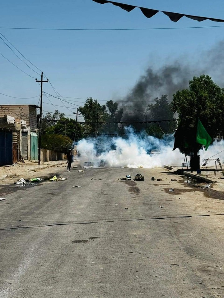 محمد نعناع: السكوت على القمع الحكومي للمتظاهرين المطالبين بتوفير الخدمات، وآخره قمع تظاهرات الديوانية، سينتج ديكتاتورية قمعية مُغطاة بستار ديمقراطي وهمي